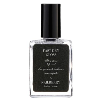 NAILBERRY Fast Dry Gloss Ultra Shine Top Coat 15 Ml 1 NAILBERRY Fast Dry Gloss Ultra Shine Top Coat 15 Ml