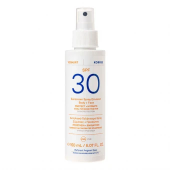 KORRES Yoghurt Sonnenschutz Sprüh-Emulsion Für Gesicht & Körper SPF 30 150 Ml 1 KORRES Yoghurt Sonnenschutz Sprüh-Emulsion Für Gesicht & Körper SPF 30 150 Ml